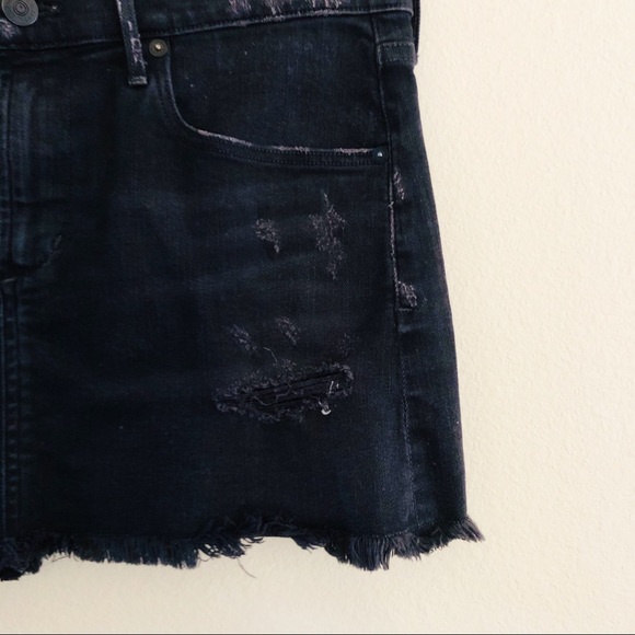 CITIZENS OF HUMANITY Daria Miniskirt Distressed - Picture 4 of 8